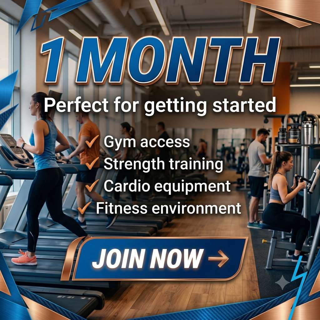 ONLY 1 MONTH MEMBERSHIP